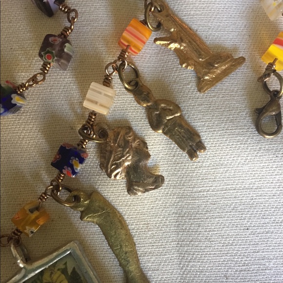 Frida Kahlo Handmade Milagros Necklace Mex… - Picture 5 of 7